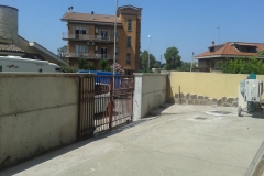6 Demolizione e ricostruzione muro di confine in c.a.